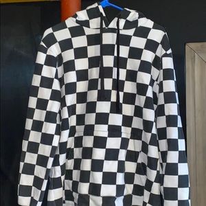 Forever 21 checkered hoodie